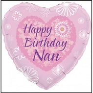 Girls Birthday Foil Balloons 45cm