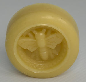 Bee Imprinted Beeswax Round 35g