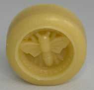 Bee Imprinted Beeswax Round 35g