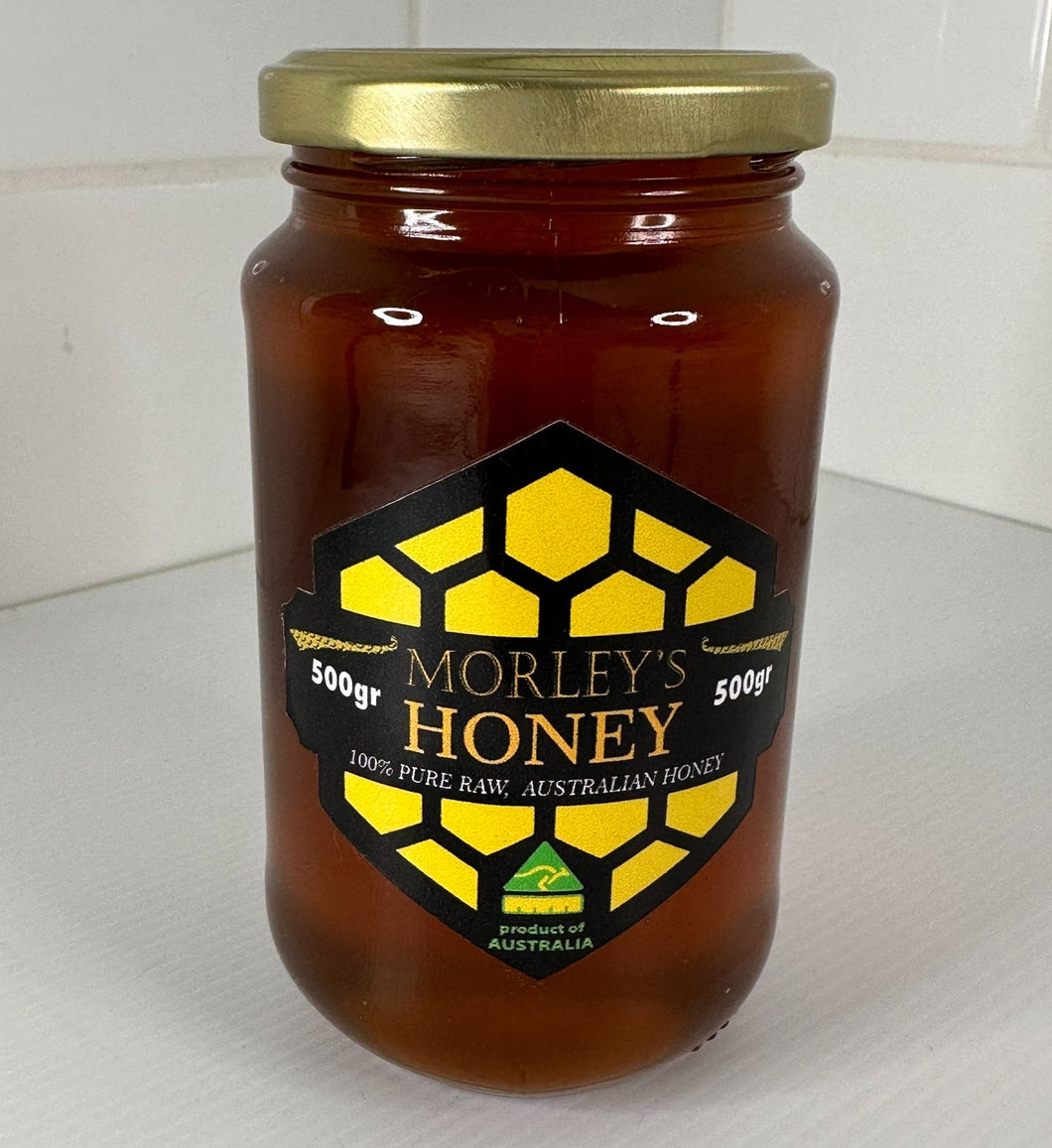 500g Glass Jar Honey